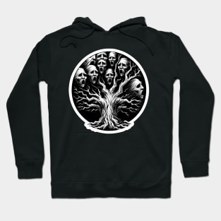 horror evil tree Hoodie